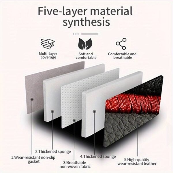 Universal Fit Waterproof PU Leather Car Seat Covers - Image 2