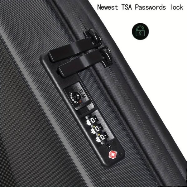 Large Capacity Laptop Backpack With USB Charging Port And Password Lock - Image 8