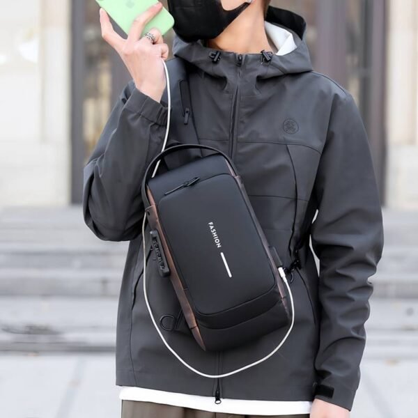 Sling Bag With Password Lock - Image 7