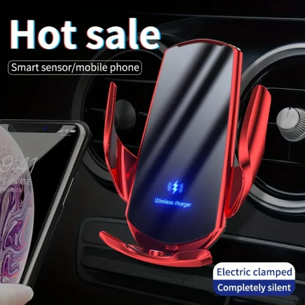 Wireless Car Charger with Automatic Clamping - Image 10